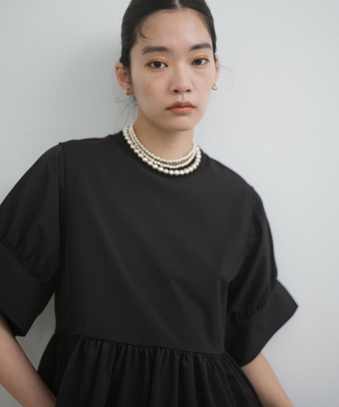 アダムエロペ　【接触冷感】・【UVカット】バウンスカフスプルオーバー 接触冷感】・【UVカット】バウンスカフスプルオーバー（Tシャツ