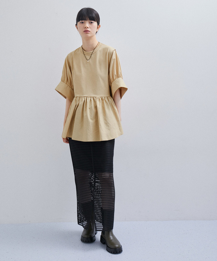 再入荷・サステナブル・洗える・UVカット】バウンスカフスプル