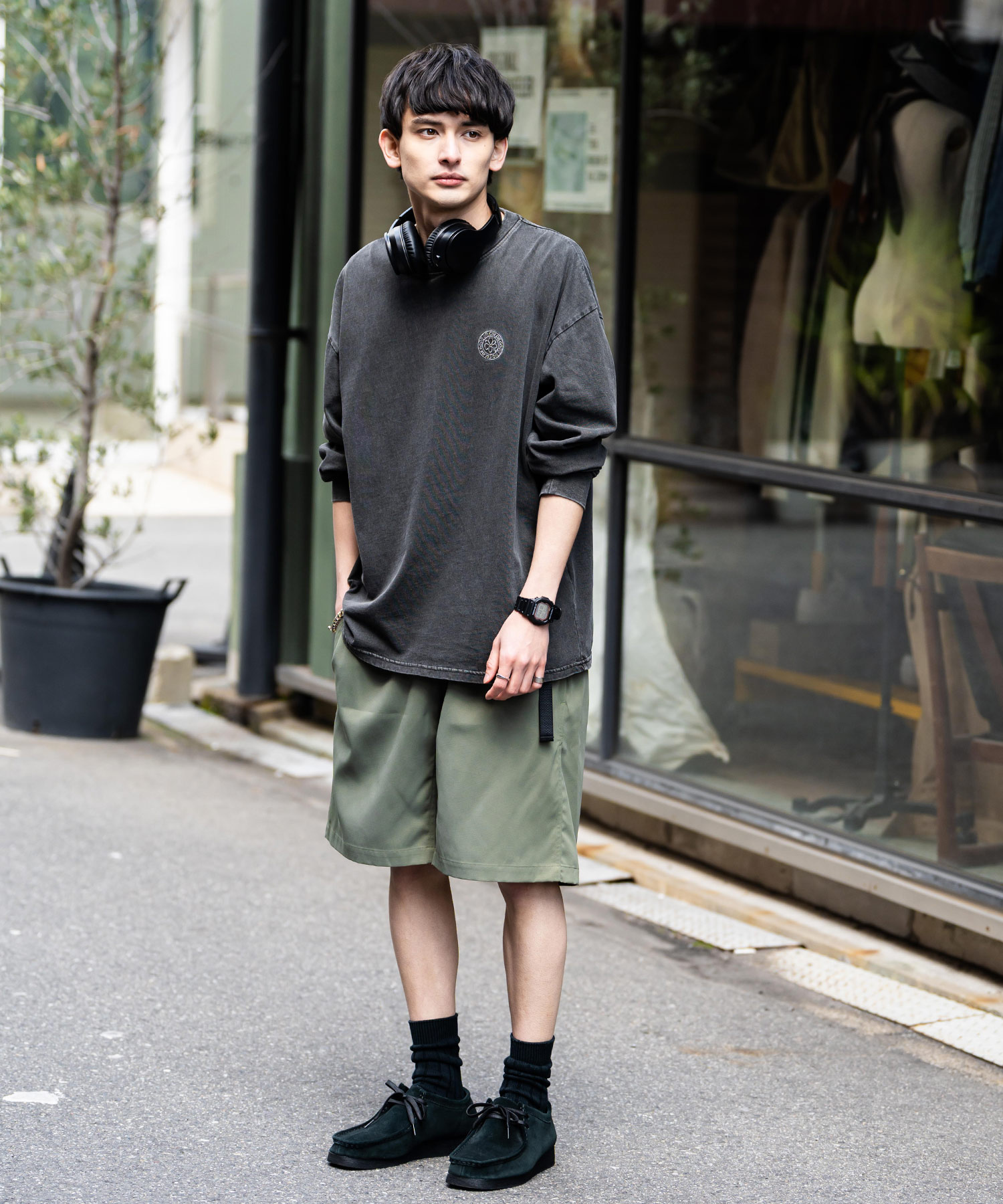 ロッキーモンロー Rocky Monroe ショートパンツ ワイド