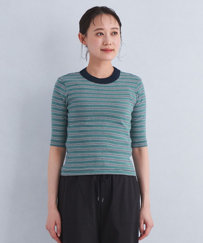 Rufflog ダークグリーン シャツ ジョギングラベルTシャツ - ダークグリーン | ZARA Japan / 日本