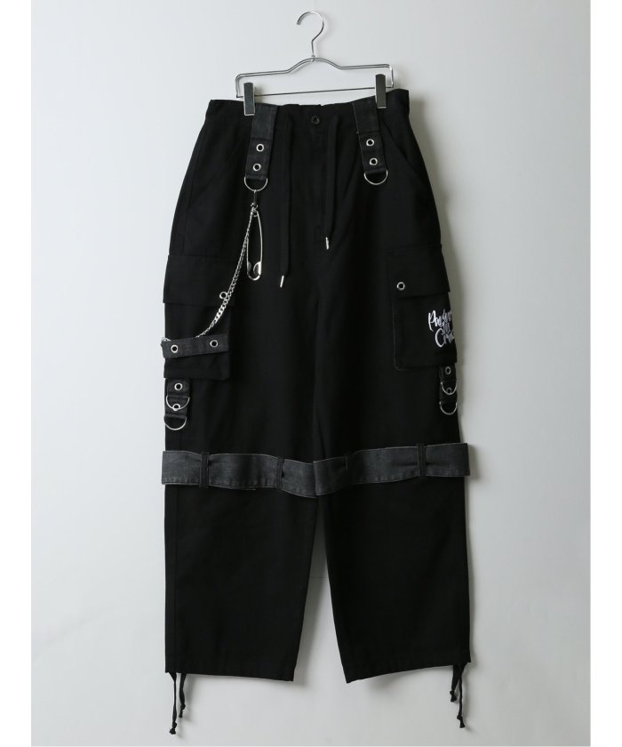 A.F ARTEFACT - Belt Cargo Sweat Sarouel Shorts