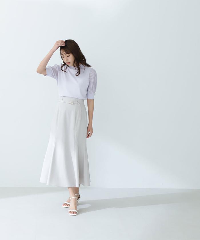セール】ベルテッドアシメマーメイドスカート(505988314