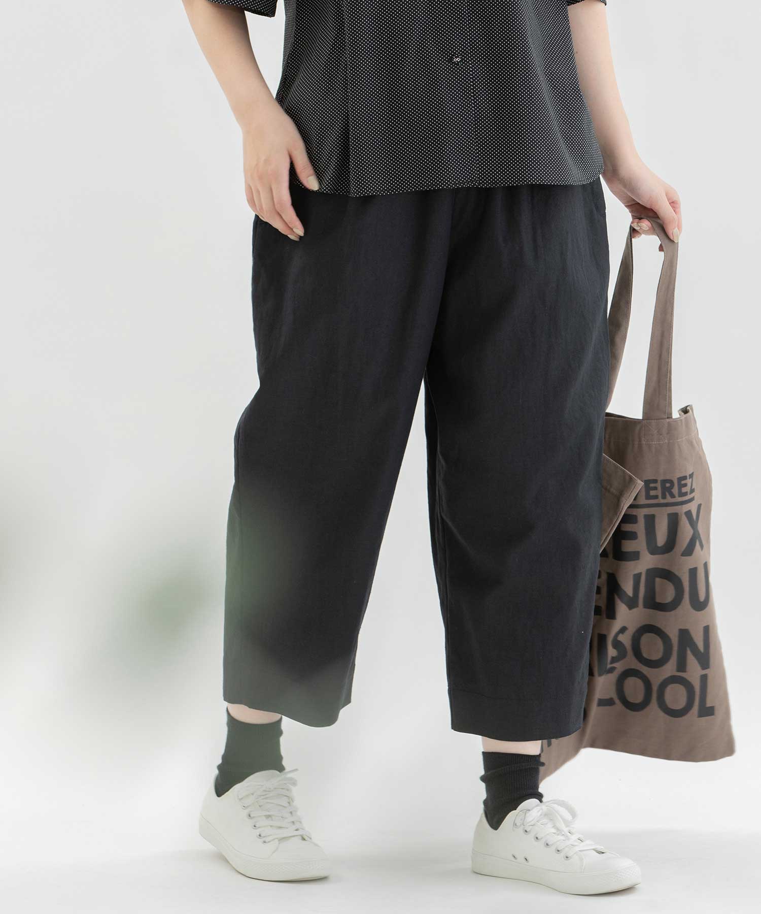 ノップドゥノッド nop de nod Pomme リネンコットンパンツ