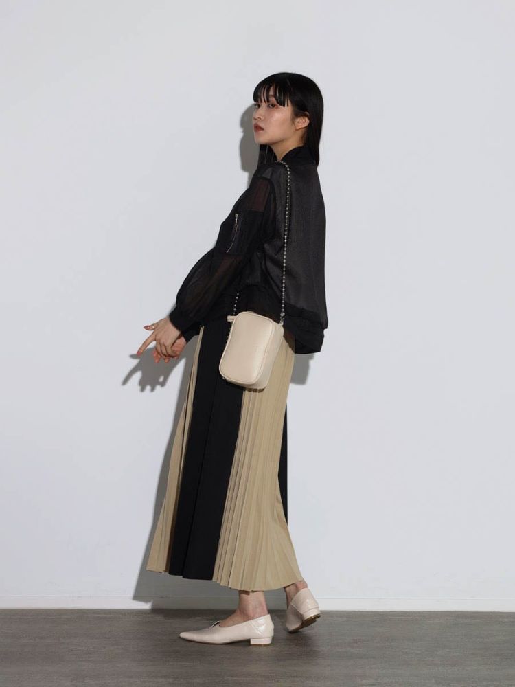 新品✨YAMADAYA RADIATE シフォンミリタリーブルゾン　黒 新品✨YAMADAYA RADIATE シフォンミリタリーブルゾン黒