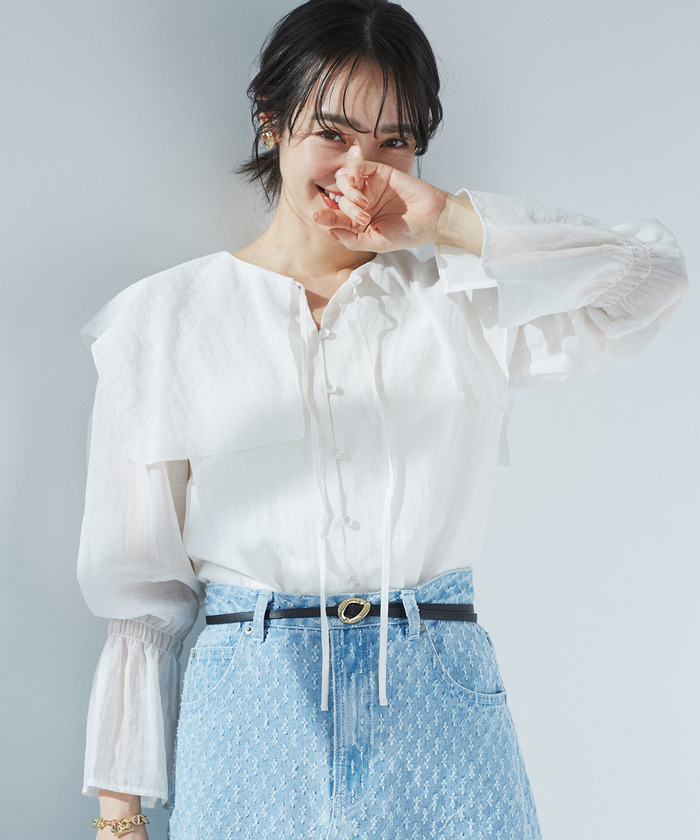 2WAY FS RIBBON BLOUSE - BIRTHDAY BASH
