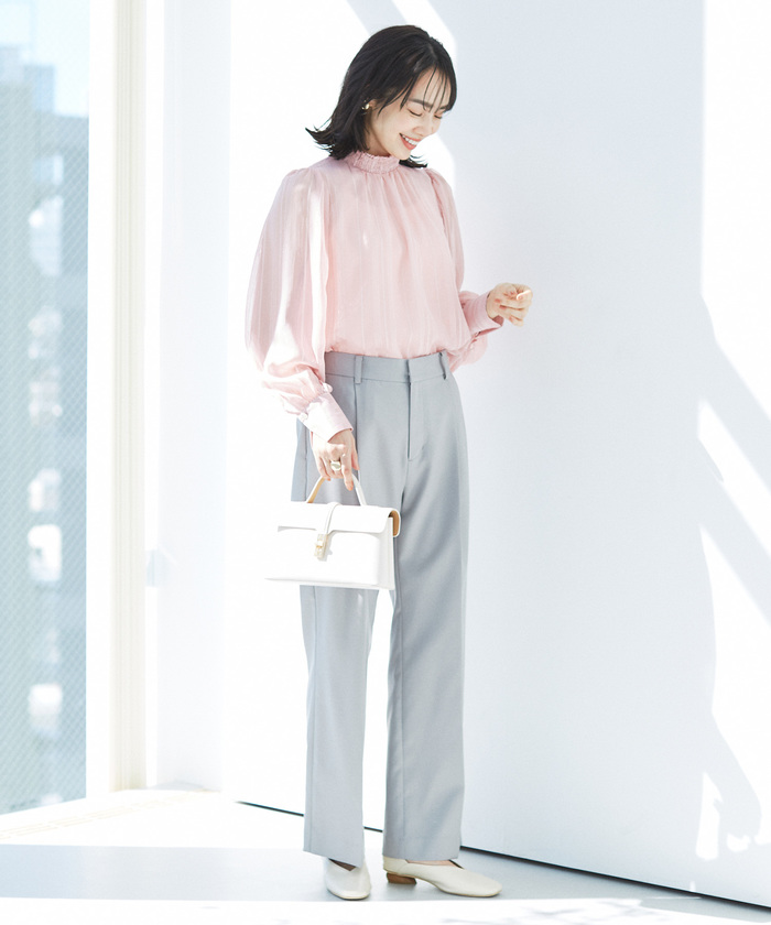 セール】【一部店舗/WEB限定】シャドーストライプハイネック