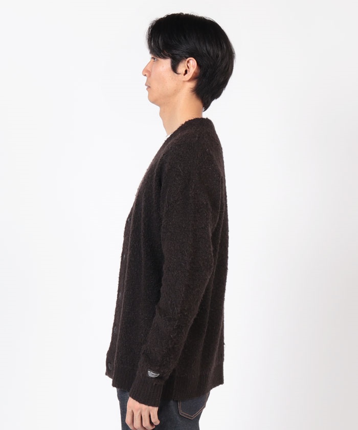 London fog ブラック　カーディガン AMBIDEX Store △キュプラスムース ベーシックカーディガン(F