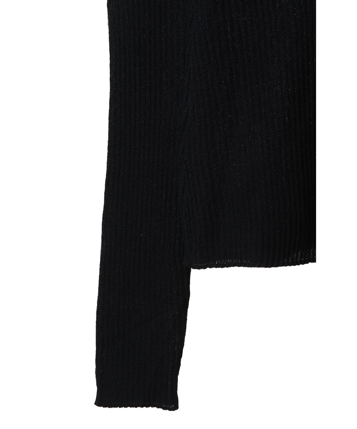 セール】SHEER RIB KNIT SHIRT(506005330) | クラネ(CLANE) - d