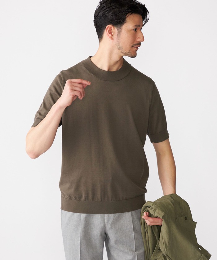 JOHNSMEDLEY シーアイランド コットン モックネック ニットT 楽天市場】【30％OFF】JOHN SMEDLEY（ジョンスメドレー） シー