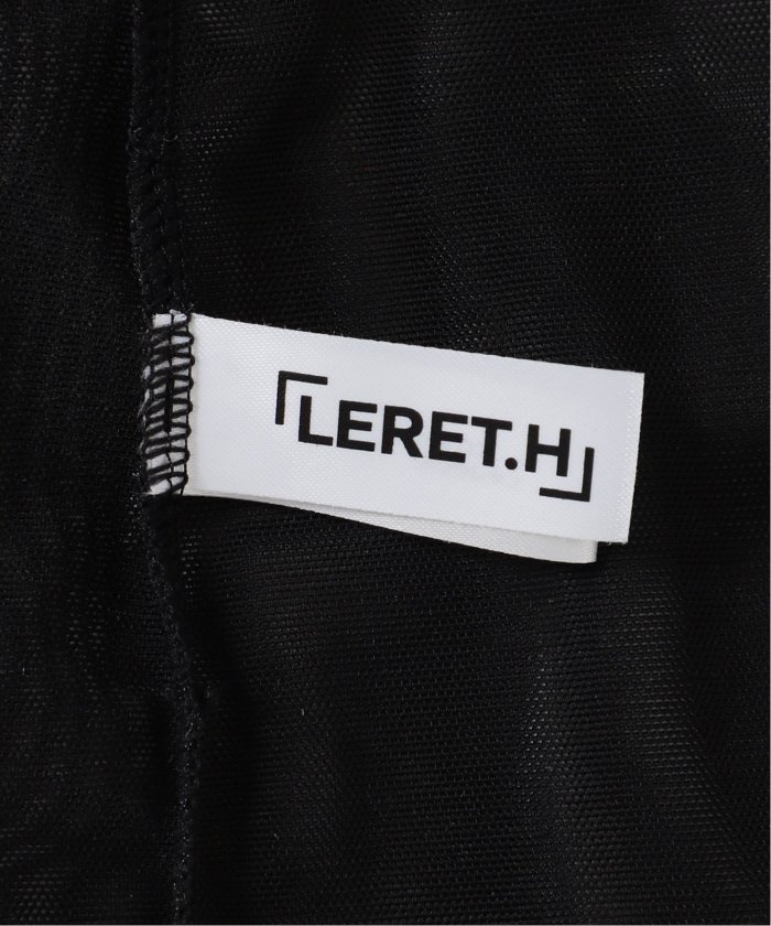 追加》【LERET.H/ルレアッシュ】別注 NET キャミソール