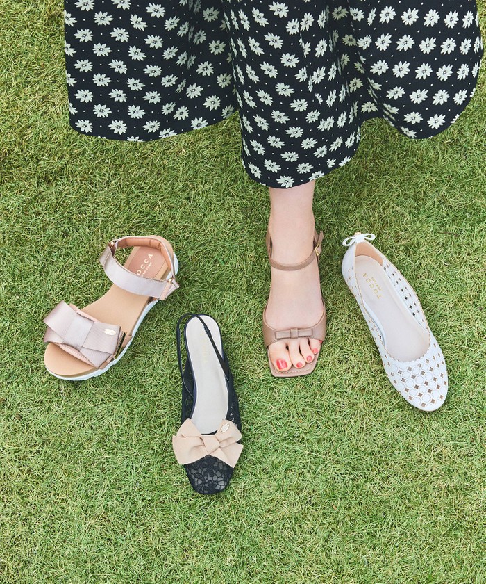 【TOCCA】RIBBON KNOT SPORTS SANDALS RIBBON KNOT SPORTS SANDALS サンダル / TOCCA | ファッション