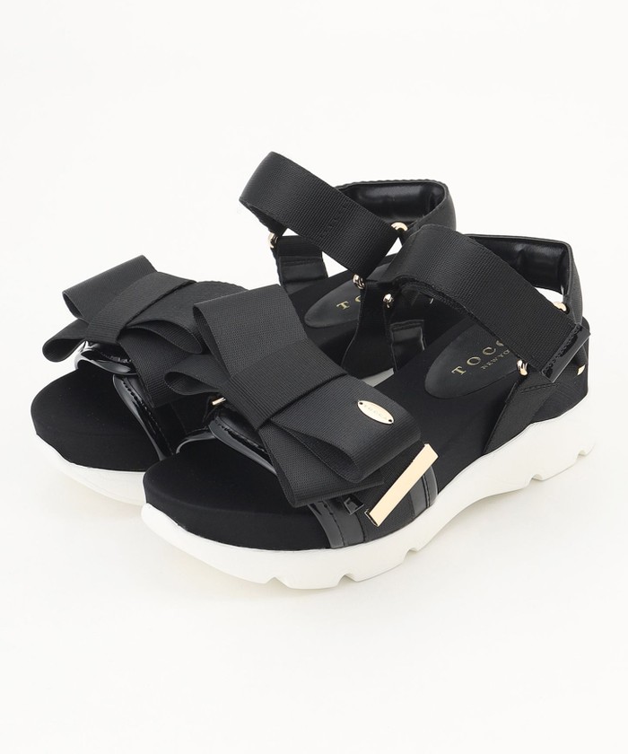【TOCCA】RIBBON KNOT SPORTS SANDALS RIBBON KNOT SPORTS SANDALS サンダル / TOCCA | ファッション