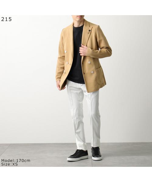 LARDINI（ラルディーニ）ウールミラノリブダブルブレストニット