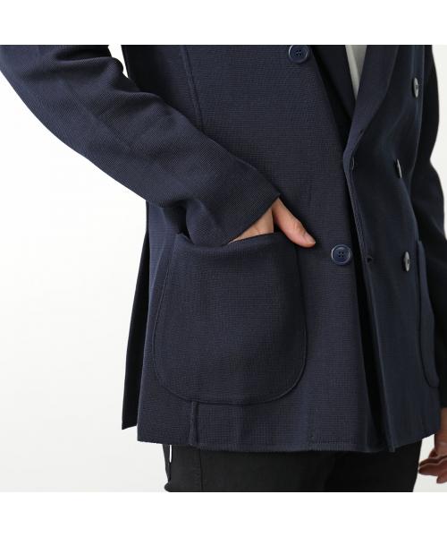 LARDINI（ラルディーニ）コットンミラノリブソリッドニット