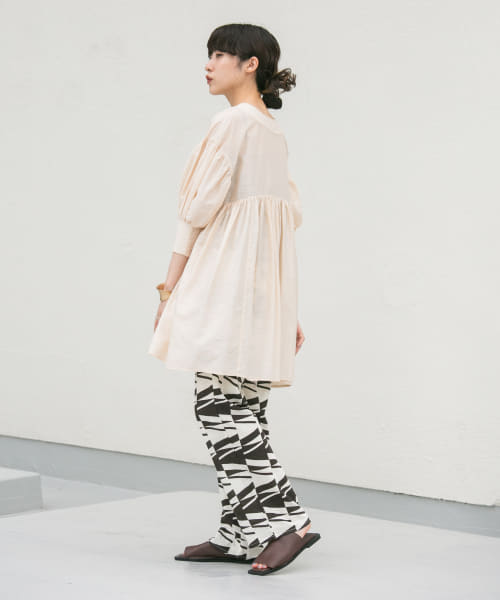 KBF｜ボリュームギャザーミニワンピース | Rakuten Fashion(楽天