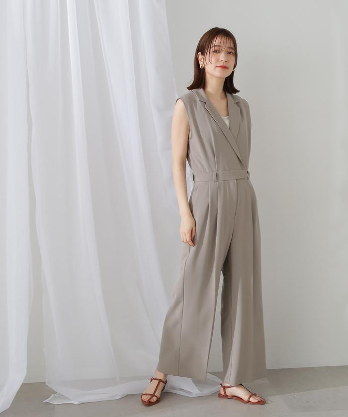NATURAL BEAUTY スーツ テーラードジャンプスーツ | N. Natural Beauty Basic*（エヌ