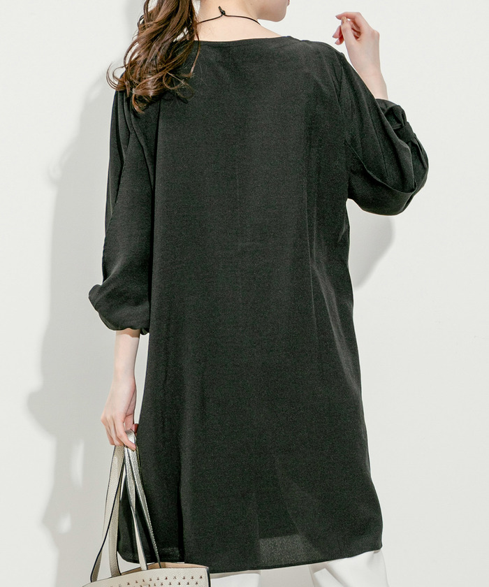 yori リボン袖　チュニック セーラーリボンシャツ【2025SP】 | all item| yori