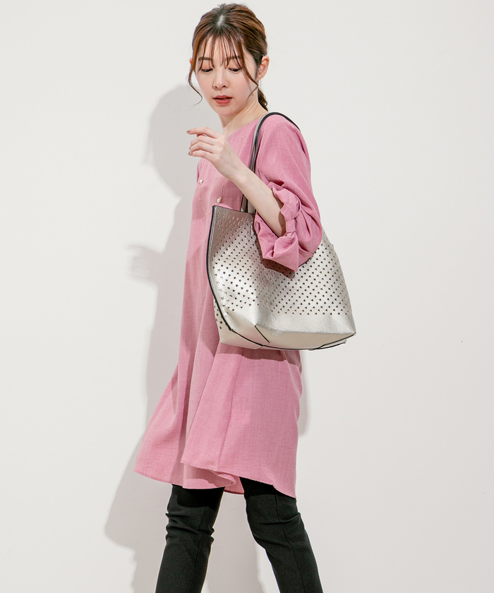 セール 20%OFF】パンチングリバーシブル親子バッグ(506014749