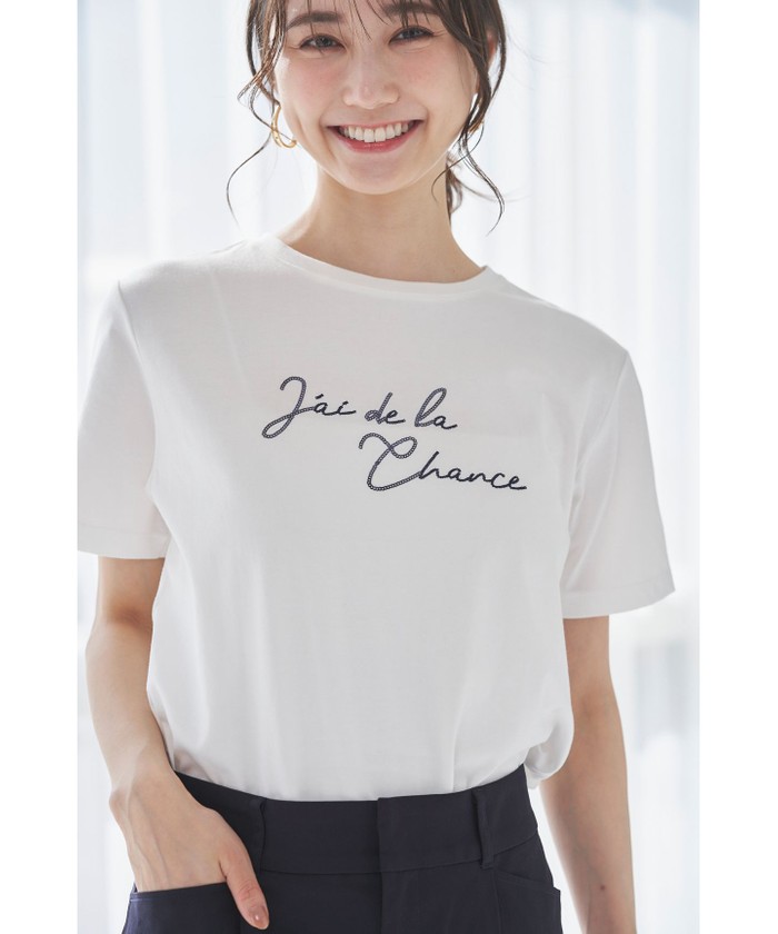 セール】ロゴ刺繍 Tシャツ(506015431) | エニスィス（小さい
