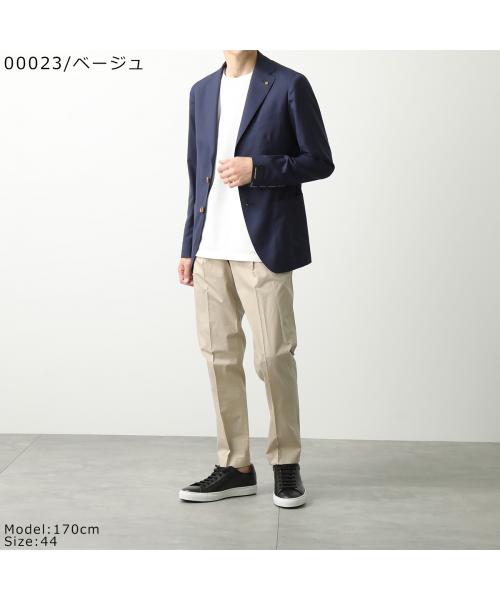 美品】BRIGLIA1949 テーパード コットン スラックス パンツ 50