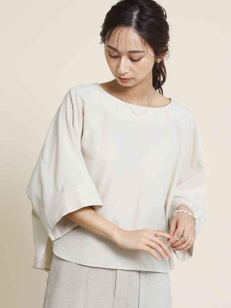 ◆美品◆ FENNEL フェンネル　ワイドカフスドルマンブラウス セール 48%OFF】フェンネル FENNEL ワイドカフスドルマン