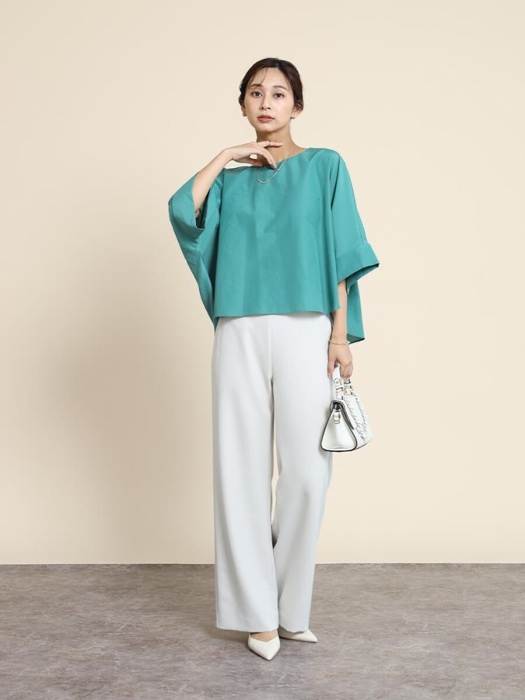 ◆美品◆ FENNEL フェンネル　ワイドカフスドルマンブラウス セール 48%OFF】フェンネル FENNEL ワイドカフスドルマン
