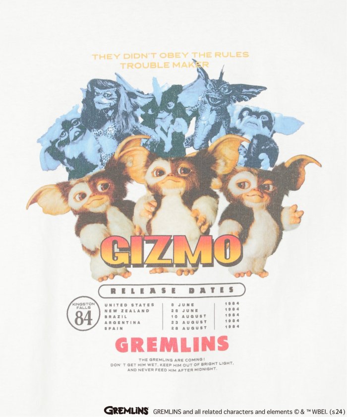 GREMLINS グレムリン ギズモ プリントTシャツ(505872699