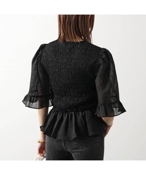 セール48%OFF】ガニー GANNI GANNI ブラウス Crinkled Georgette