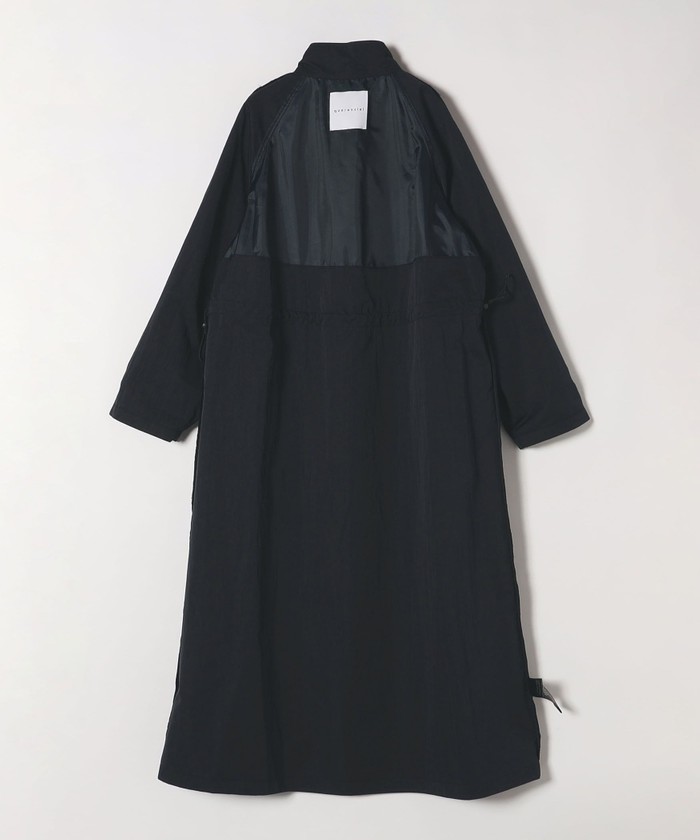 カランシエル シップス スタンドカラー ロングコート ウエストドロスト 美品 セール 50%OFF】quaranciel:〈手洗い可能〉スタンドカラー