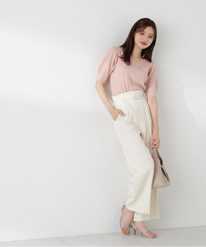 Proportion Body Dressing❤︎可愛いハートカットリブニット 楽天市場】ハートカットランダムリブニット PROPORTION BODY