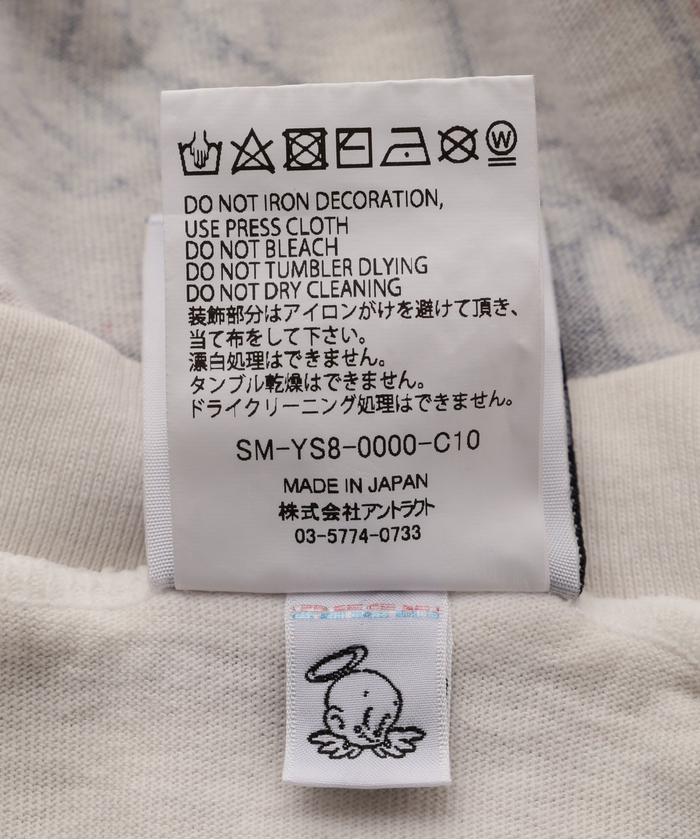 SAINT MICHAEL/セント マイケル×ボーンXレイズド/BR_LS TEE/LA