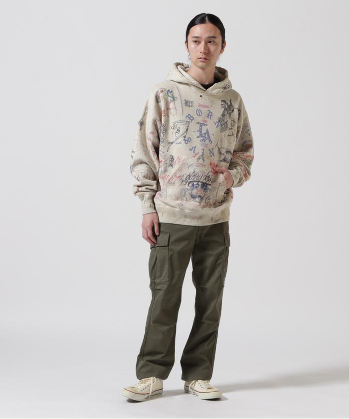 SAINT MICHAEL/セント マイケル×ボーンXレイズド/BR_HOODIE/LA SAINT MICHAEL/セント マイケル×ボーンXレイズド/BR_HOODIE/LA