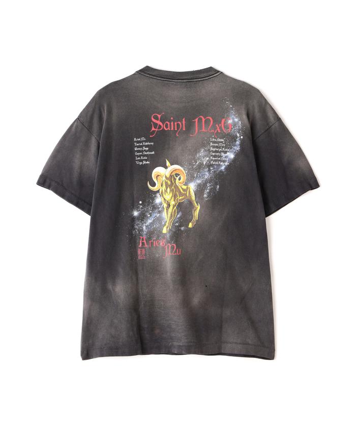 セントマイケル × 聖闘士星矢 24SS プリント 半袖Tシャツ