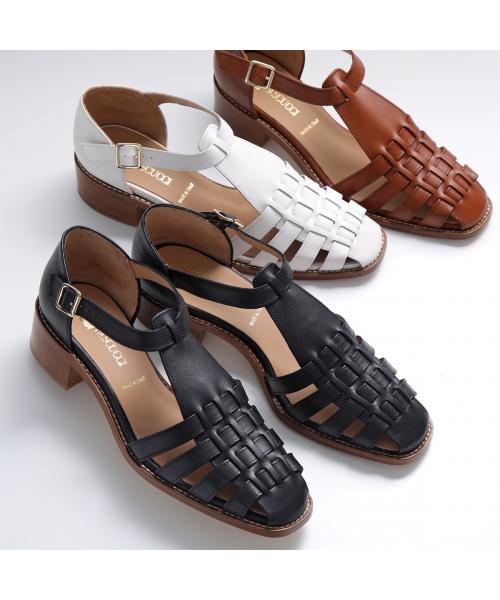 新品未使用】PASCUCCI グルカサンダル レザー アンクル
