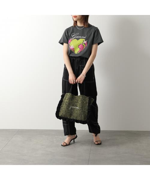 セール 22%OFF】GANNI トートバッグ Cotton Crochet Frill Tote セール 22%OFF】GANNI トートバッグ Cotton Crochet Frill Tote
