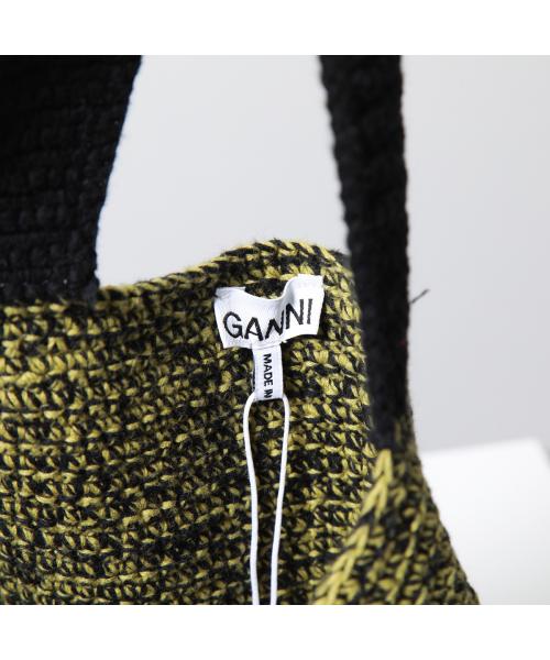 GANNI☆コットン クロシェ フリル トート♪【送料込】 セール 22%OFF】GANNI トートバッグ Cotton Crochet Frill Tote