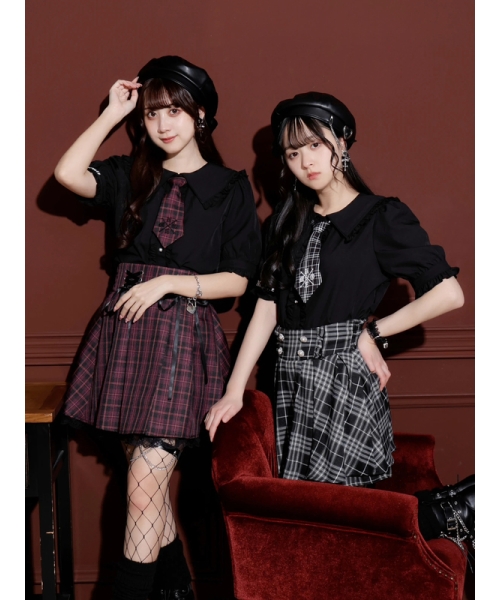 セール 77%OFF】ノエミー NOEMIE チェックネクタイ付きセーラー