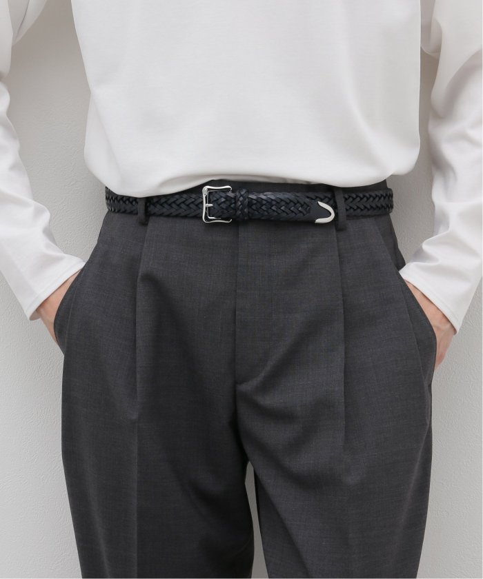 J&M DAVIDSON 甲高い / 30ミリ レザー メッシュベルト