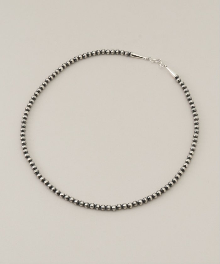 INDIAN JEWELRY 5mmボールビーズネックレス20インチ(506020607 INDIAN JEWELRY 5mmボールビーズネックレス20インチ(506020607