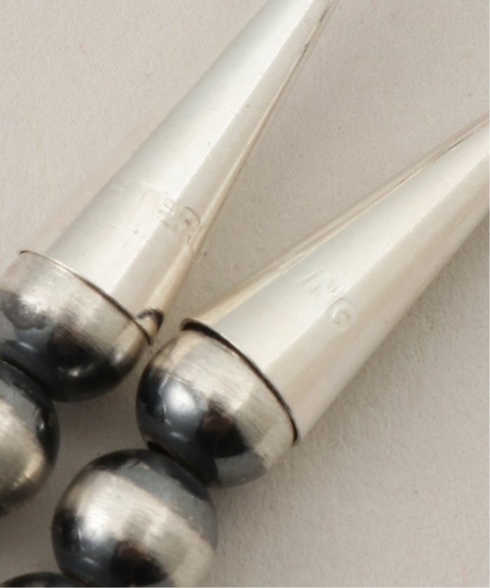 INDIAN JEWELRY 5mmボールビーズネックレス20インチ(506020607 INDIAN JEWELRY 5mmボールビーズネックレス20インチ(506020607