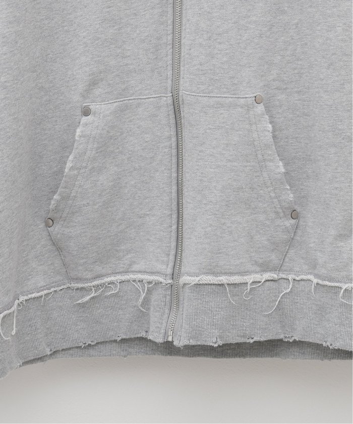 AFB ジップフーディー ジップパーカー AFB / エーエフビー】DISTRESSED ZIP HOODIE（パーカー）｜AFB