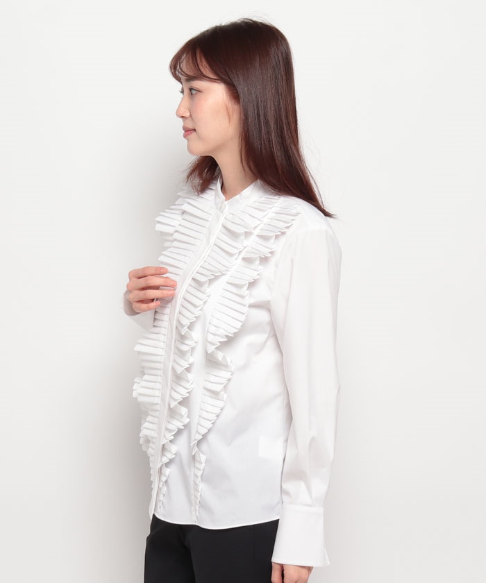 セール】バンドカラーシャツ LUXE COTTON POLENE(505941842
