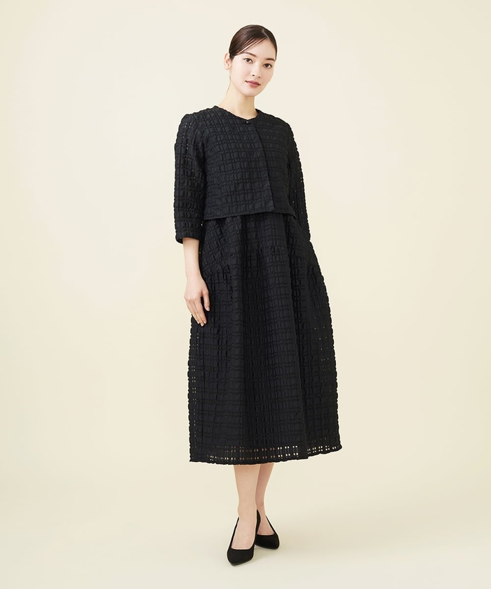 未使用に近い Sybilla シビラ トリアセ ノーカラージャケット 洗える M 未使用に近い Sybilla シビラ トリアセ ノーカラージャケット