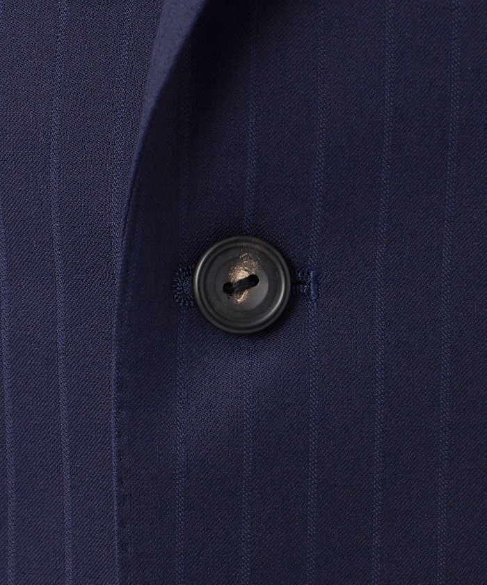 Ermenegildo Zegna】TRAVELLER スーツ（ネイビーストライプ