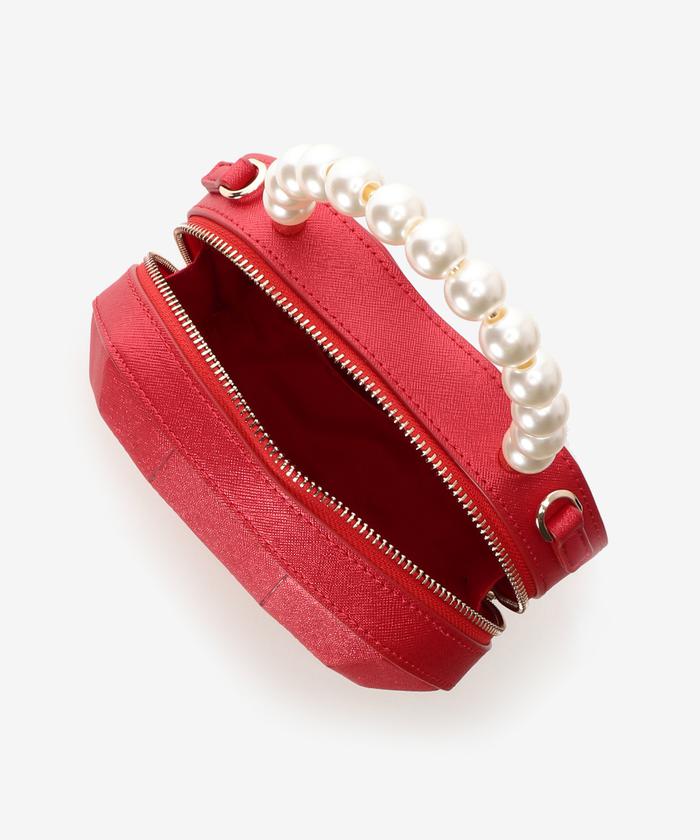 セール 50%OFF】ハートパールショルダーバッグ(505890397
