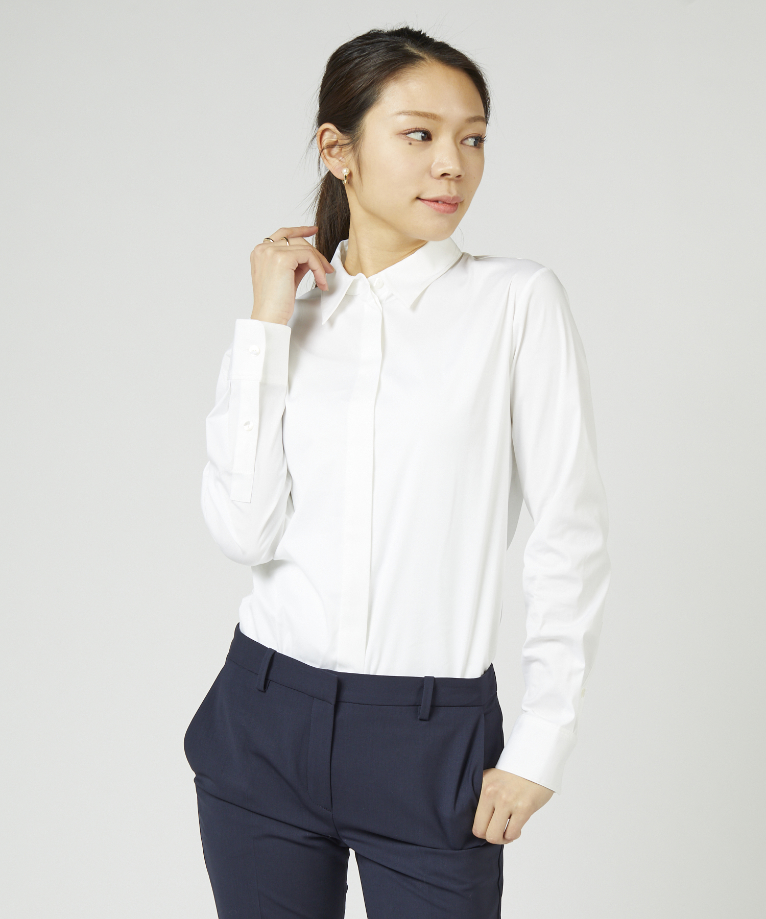 シャツ LUXE CLASSIC FITTED SHIRT(506018182) | セオリー