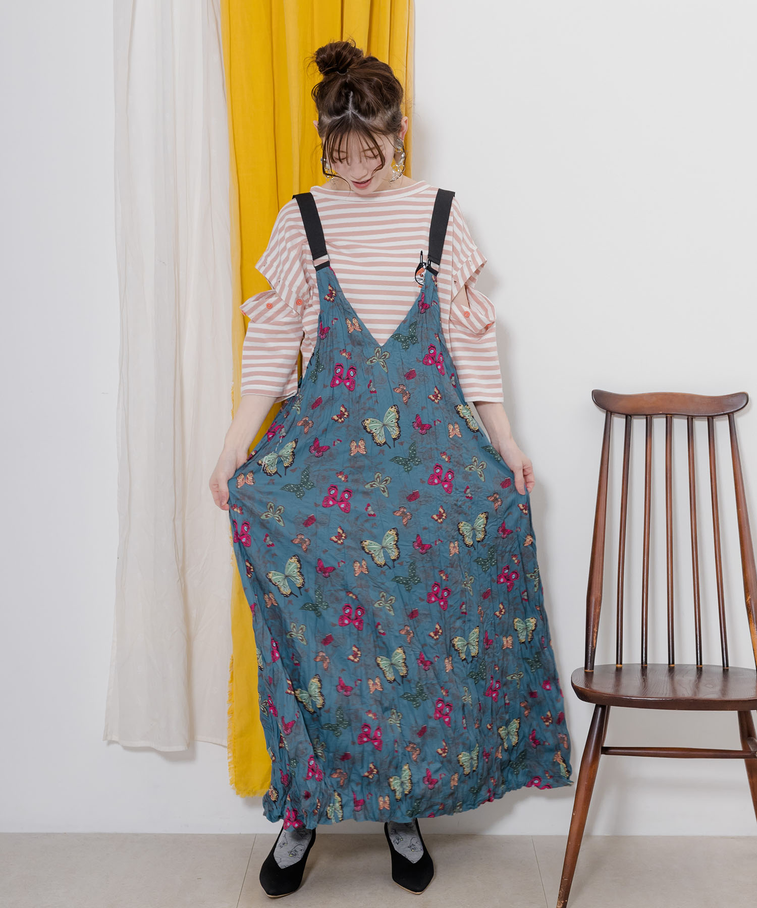【新品未使用】ビアズリー beardsley クリンクルドットスカート BEARDSLEY ビアズリー クリンクルドットスカート (