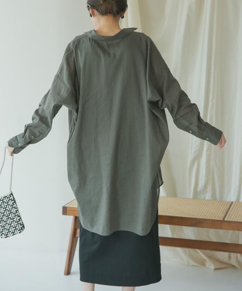 セール 20%OFF】ラミーコットンビックシャツ(506026975