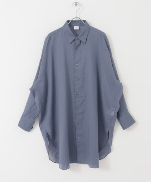 新品◎アーバンリサーチドアーズ◎ラミーコットンビックシャツ セール 20%OFF】ラミーコットンビックシャツ(506026975