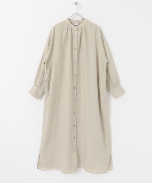 セール 40%OFF】リネンギャザーワンピース(506026978